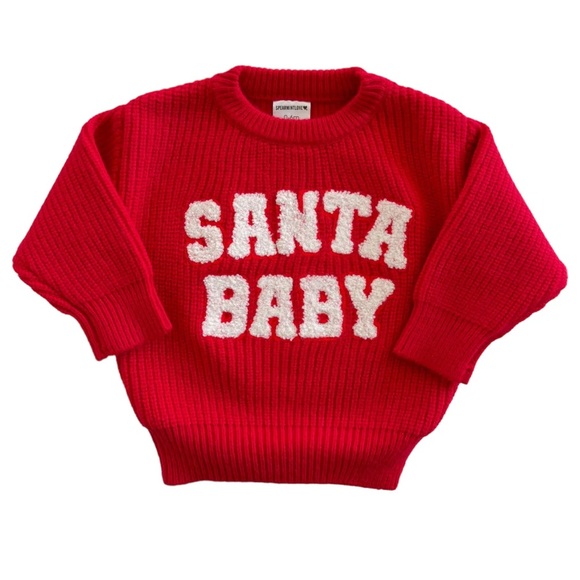 NWT “Santa Baby” Unisex Knit Sweaters - Spearmint Love - Picture 2 of 4